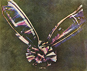 Tartan Ribbon - First Color Photograph -1861 (Source: Wikipedia)