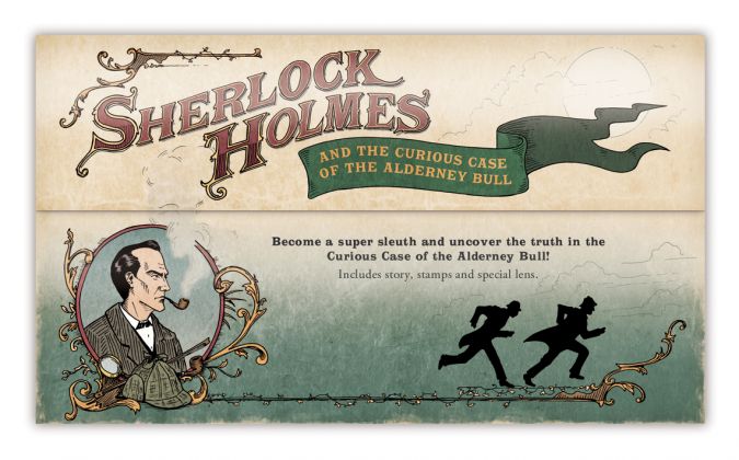 Sherlock Holmes Mystery Pack Alderney Postage Stamps