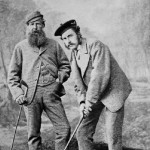 Old and Young Tom Morris around 1870-1875, Thomas Rodger, USGA Bulletin 1902, Wikipedia