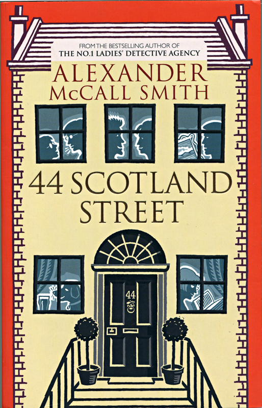 44 Scotland Street Alexander McCall Smith Abacus illustrated edition 2005 frontcover