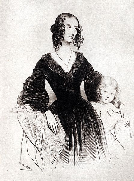 Portrait of Jane Wilhelmina Stirling by Achille Deveria ca 1830 Wikipedia