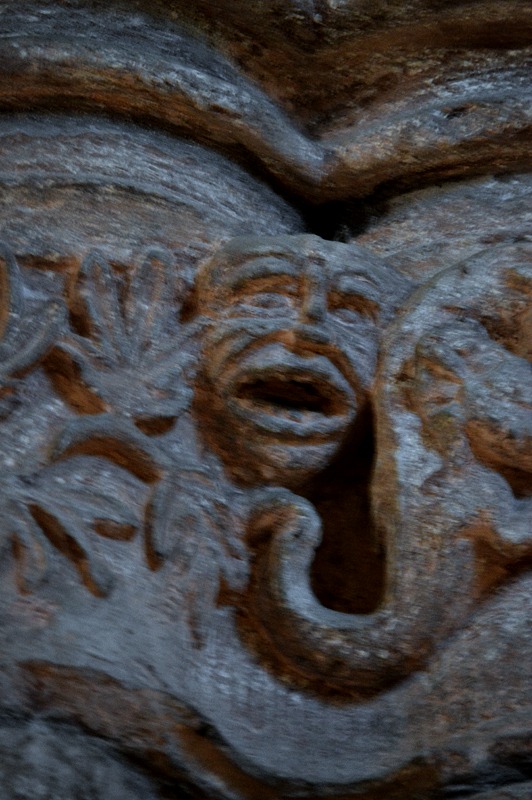 St Magnus Cathedral Greenman Carvings Kirkwall Orkney Scotland - Scotiana 2012