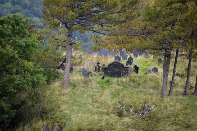 The MacDonalds graves on The Burial Islands Loch Leven © 2012 Scotiana