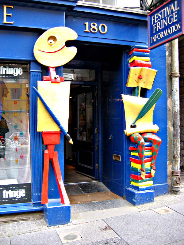 Edinburgh Festival Fringe Information 180 High Street  © 2006 Scotiana