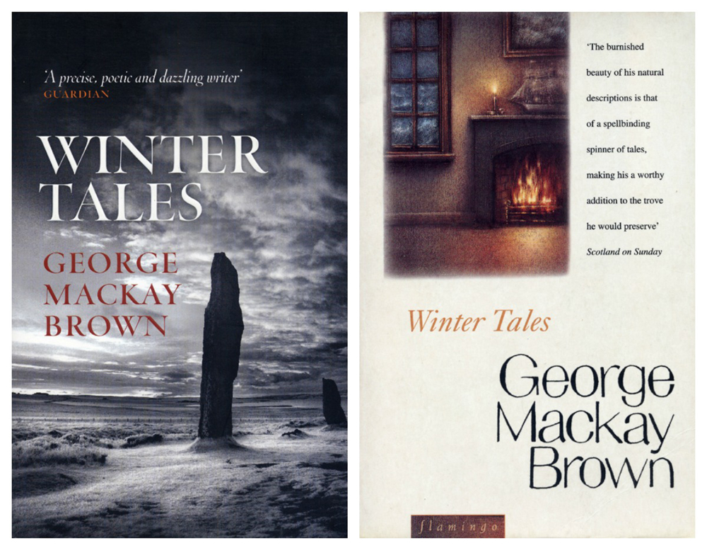 George Mackay Brown Winter Tales two covers