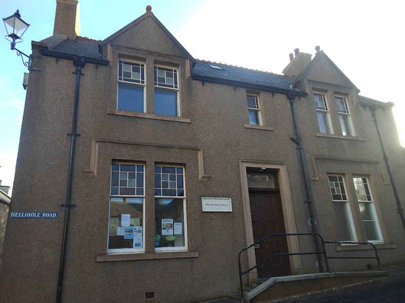 Stromness Library Hellihole road © 2012 Scotian