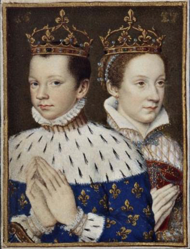 François II and Marie Stuart Livres d'Heures de Catherine de Médicis