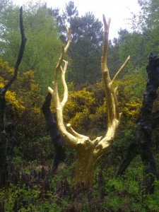 Broceliande forest The golden tree Source : Wikipedia