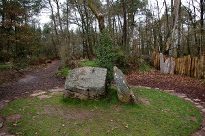 Broceliande forest Merlin's grave - Source : Wikipedia 