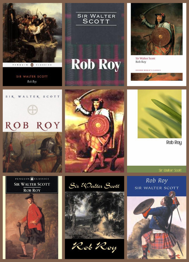 Mosaic Rob Roy Walter Scott Waverley Novels