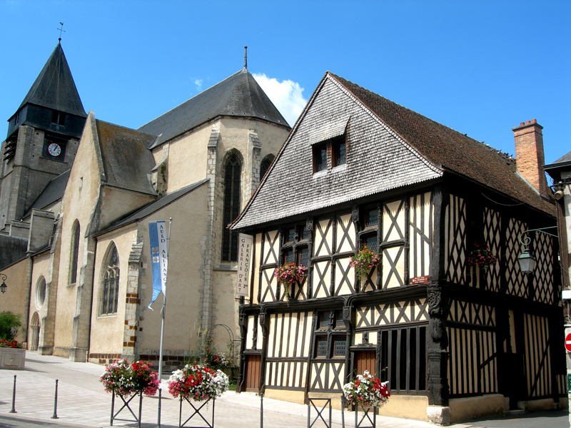 Aubigny-sur-Nère,The City of the Stuarts, Berry, France