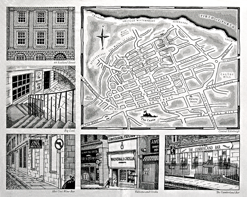 Alexander McCall Smith 44 Scotland Street 2005 Hardcover Polygon Edition Illustrations © Iain McIntosh 2005