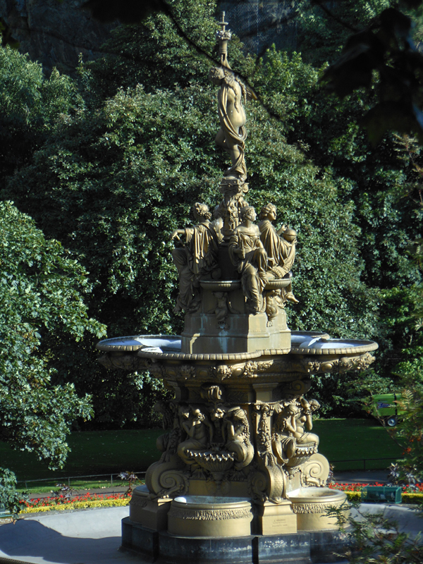 Ross Fountain Princes Street Gardens Edinburgh  © 2012 Scotiana
