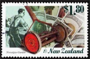 lawn mowers on postage stamps new zealand