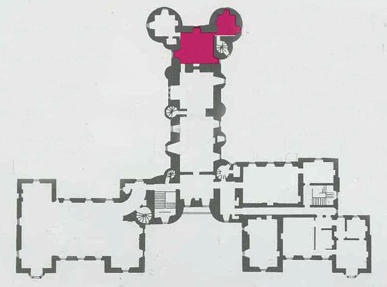 Thirlestane Castle brochure The Duke's Room & The Grand Bed Chamber plan