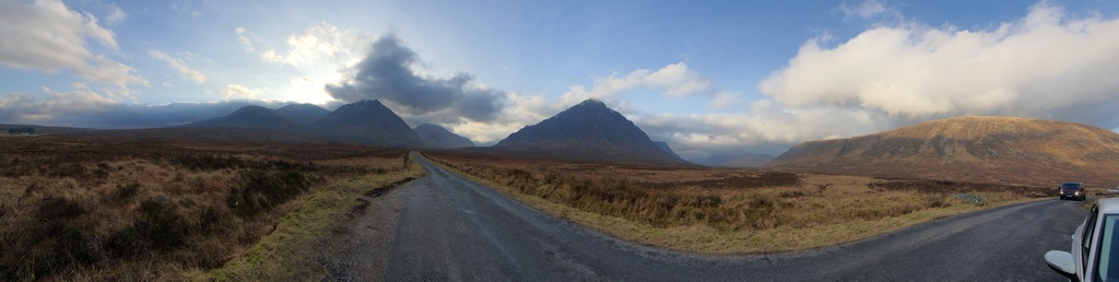 Glen Etive Road Highlands of Scotland © 2020 Scotiana