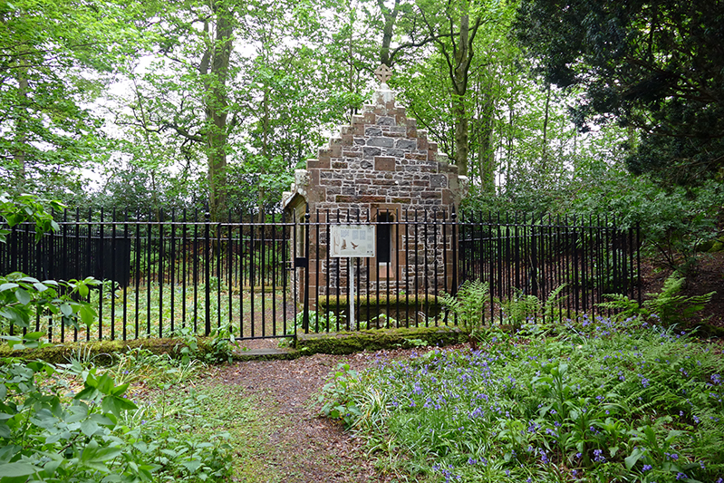 Burns Hermitage at Friars Carse Hotel © 2015 Scotiana