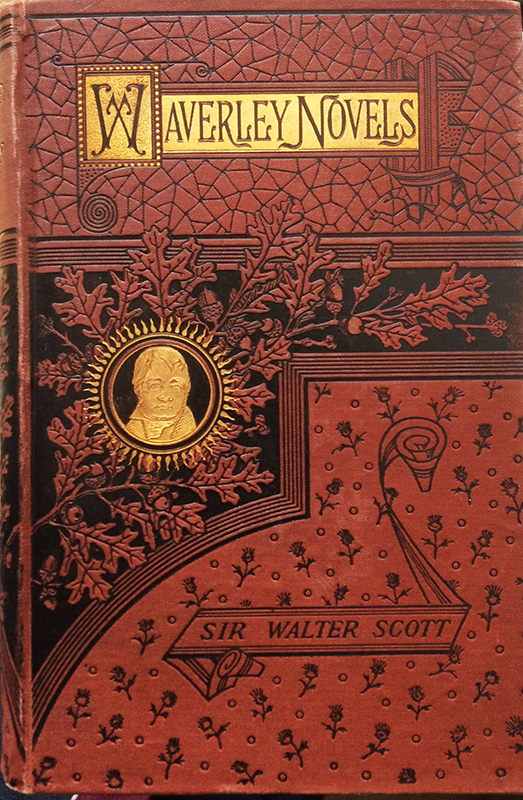 The Waverley Novels by Sir Walter Scott - ancient volume
