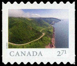 scottish - cape breton canadian postage stamp 